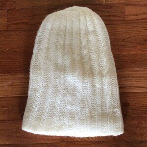 White Scarf Hat Womens Headwraps Winter Cold Weather Toque Ski Sports Wear